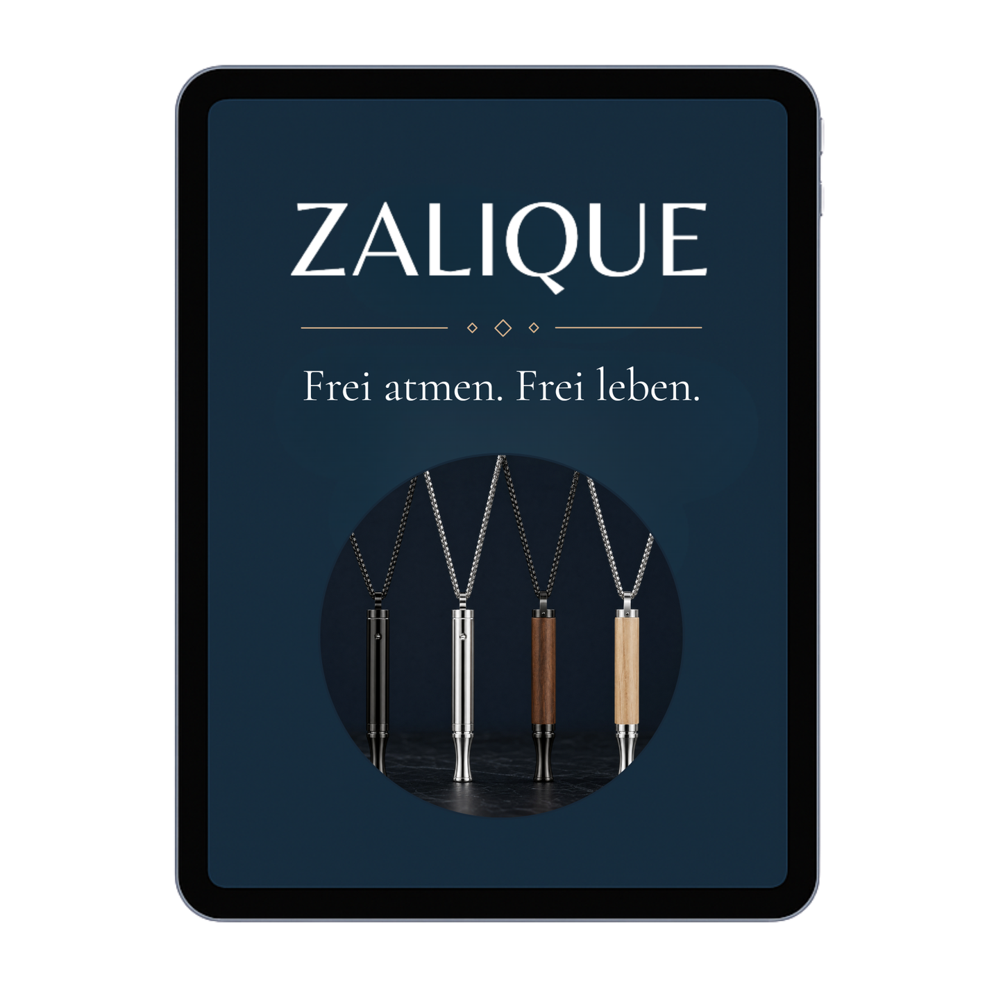 Frei atmen. Frei leben. Der ZALIQUE Guide